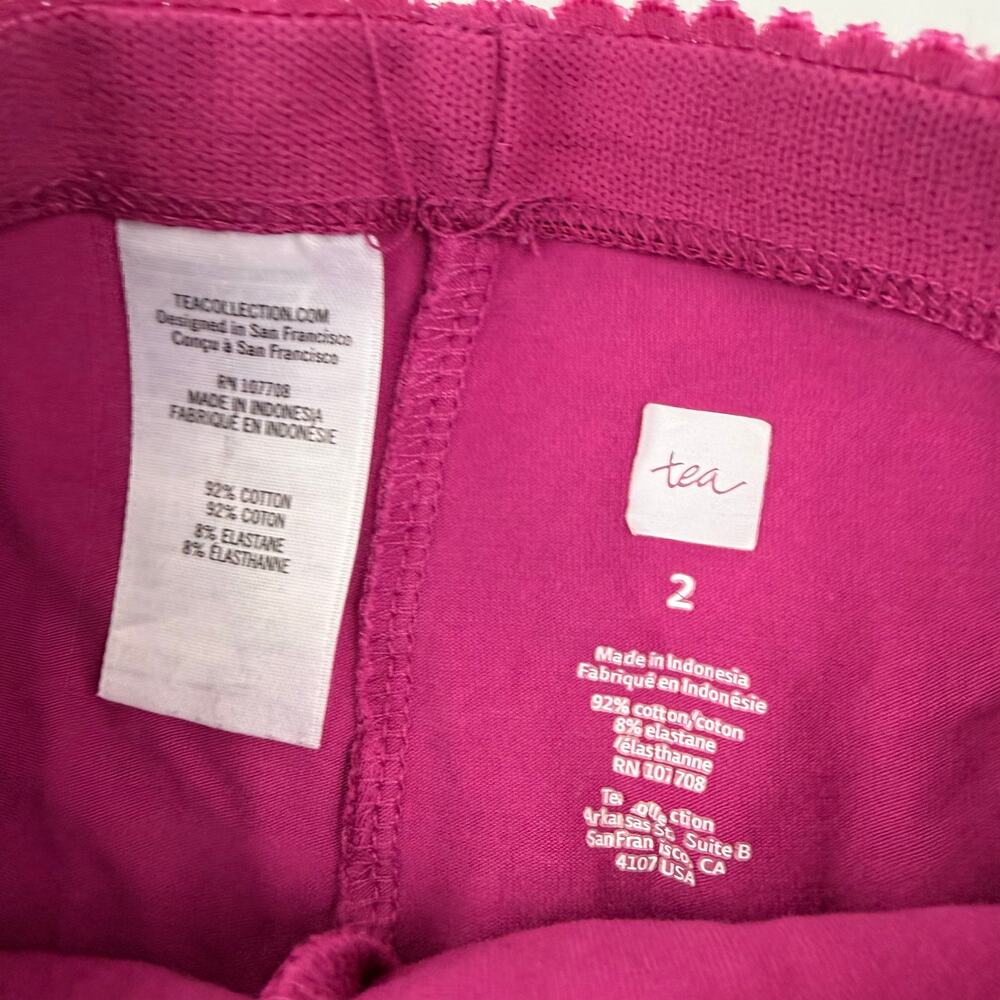 Tea Collection Raspberry Pink Leggings - Picture 3 of 4